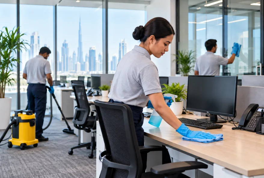 Office cleaning company Dubai providing professional workplace cleaning